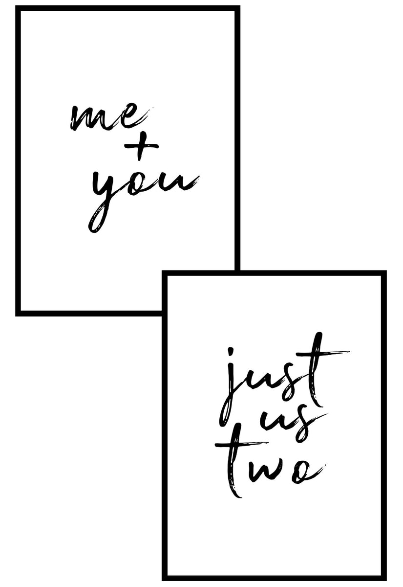 me-you-just-us-two-poster-set-sex-and-the-city-quote-wall-art