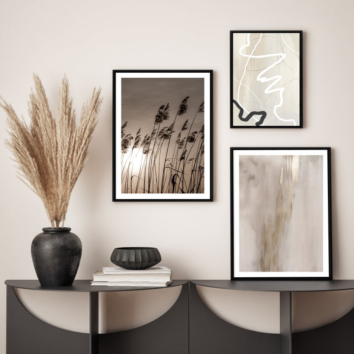 reeds at dawn print