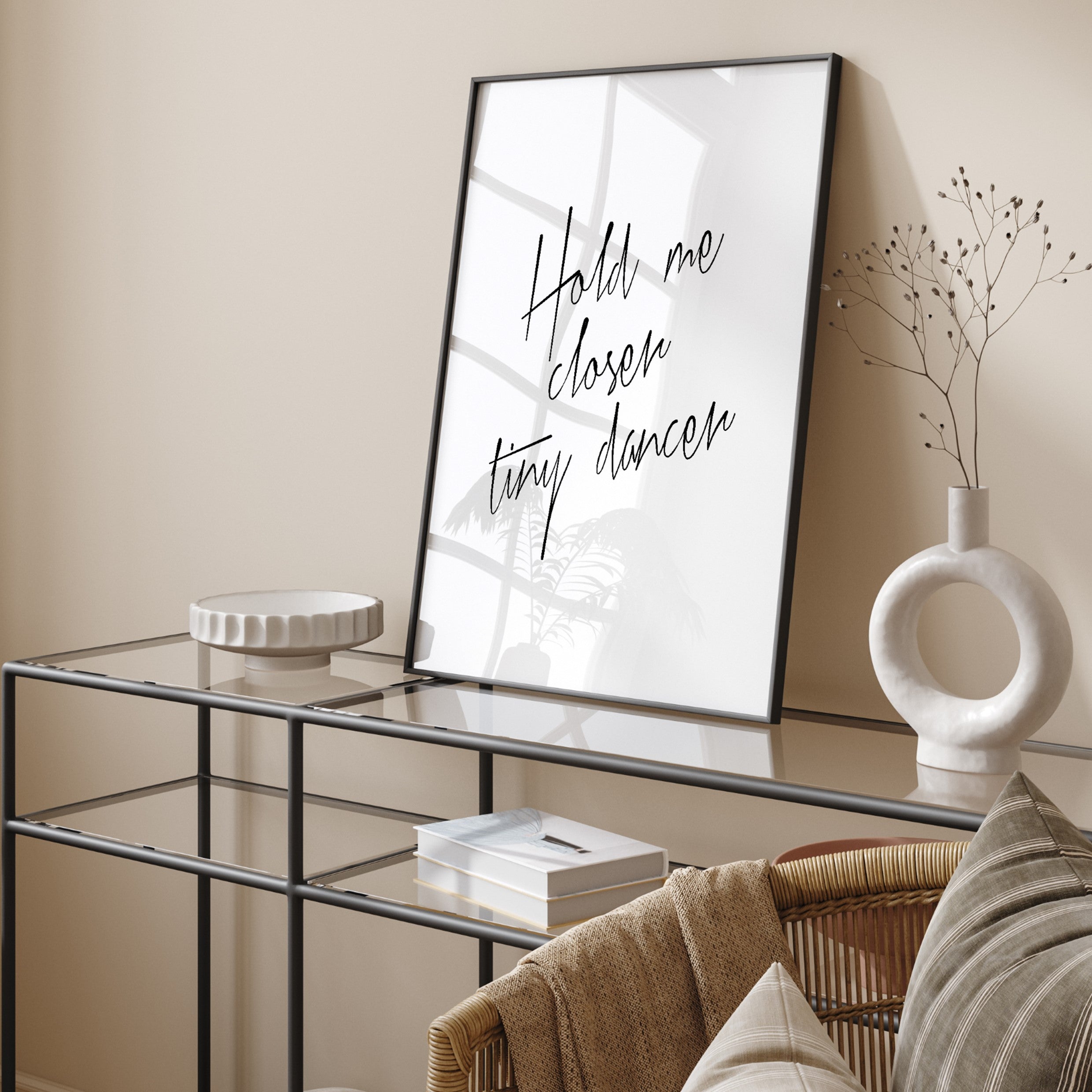 hold me closer tiny dancer wall art