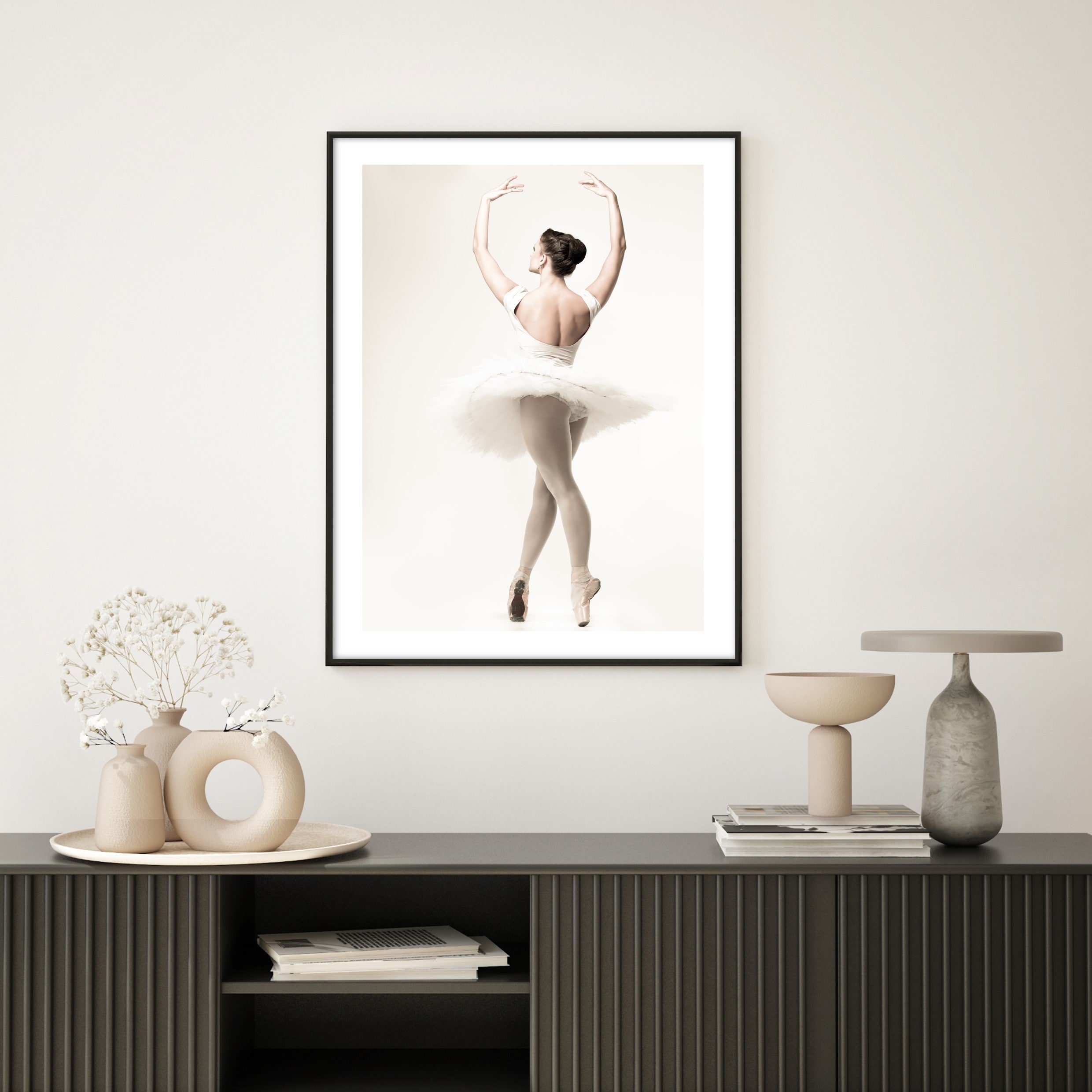 ballet pose poster