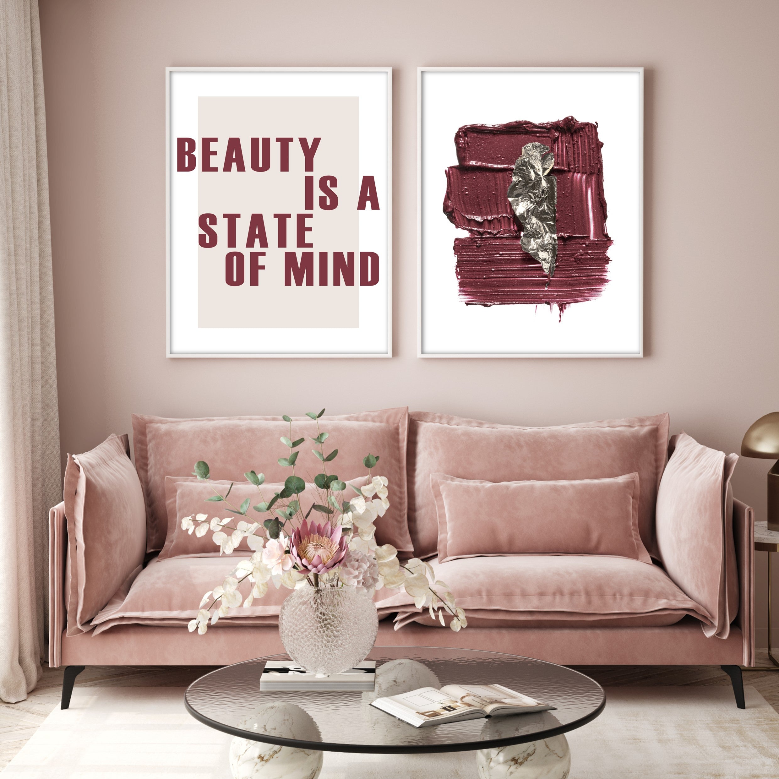 beauty is a state of mind print