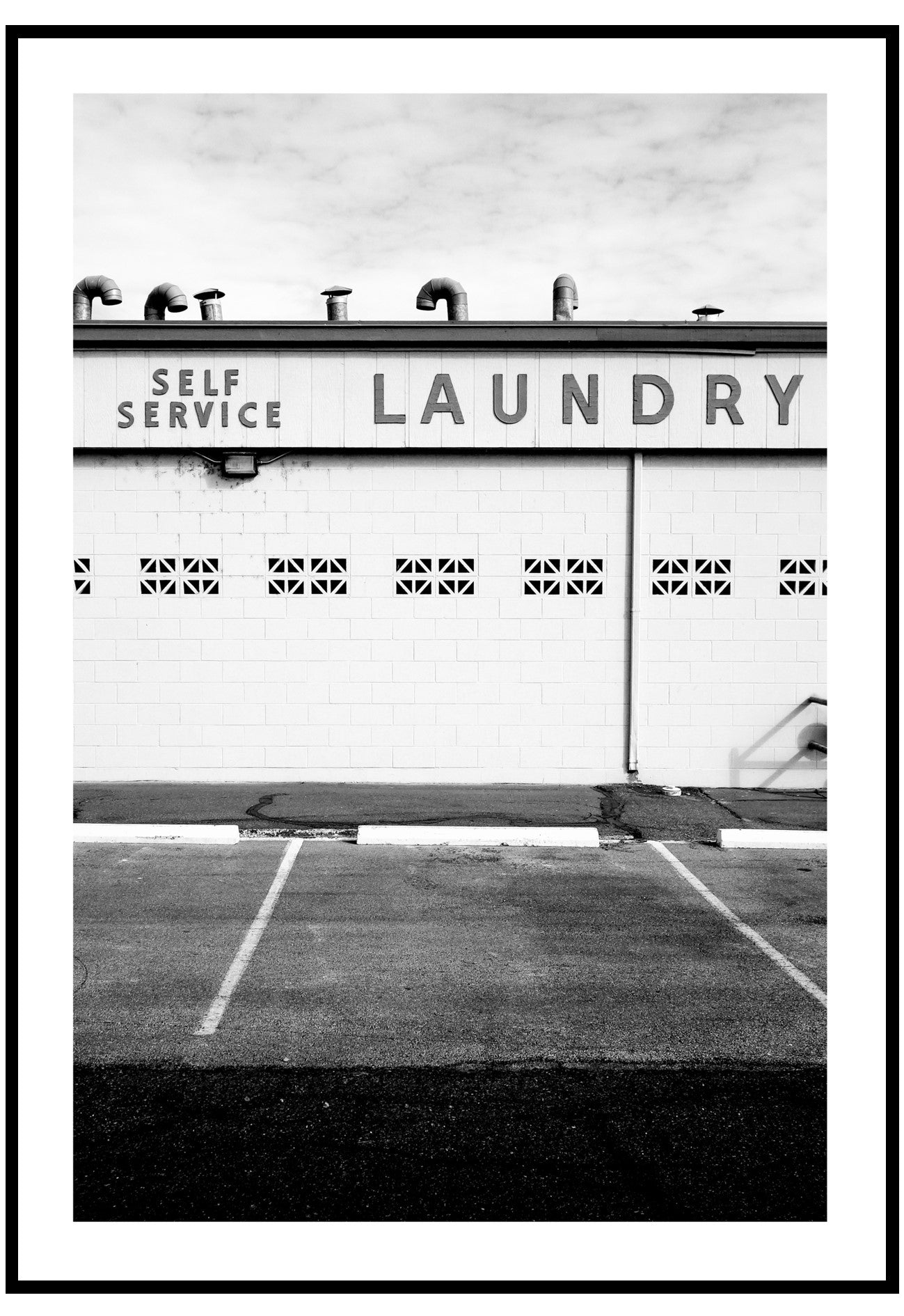 Self Service Laundry Poster