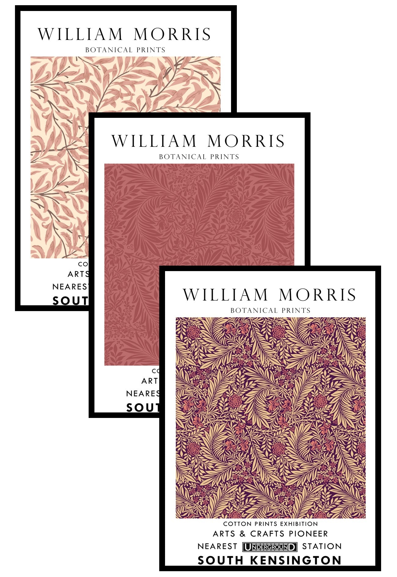 collection 045 william morris poster set