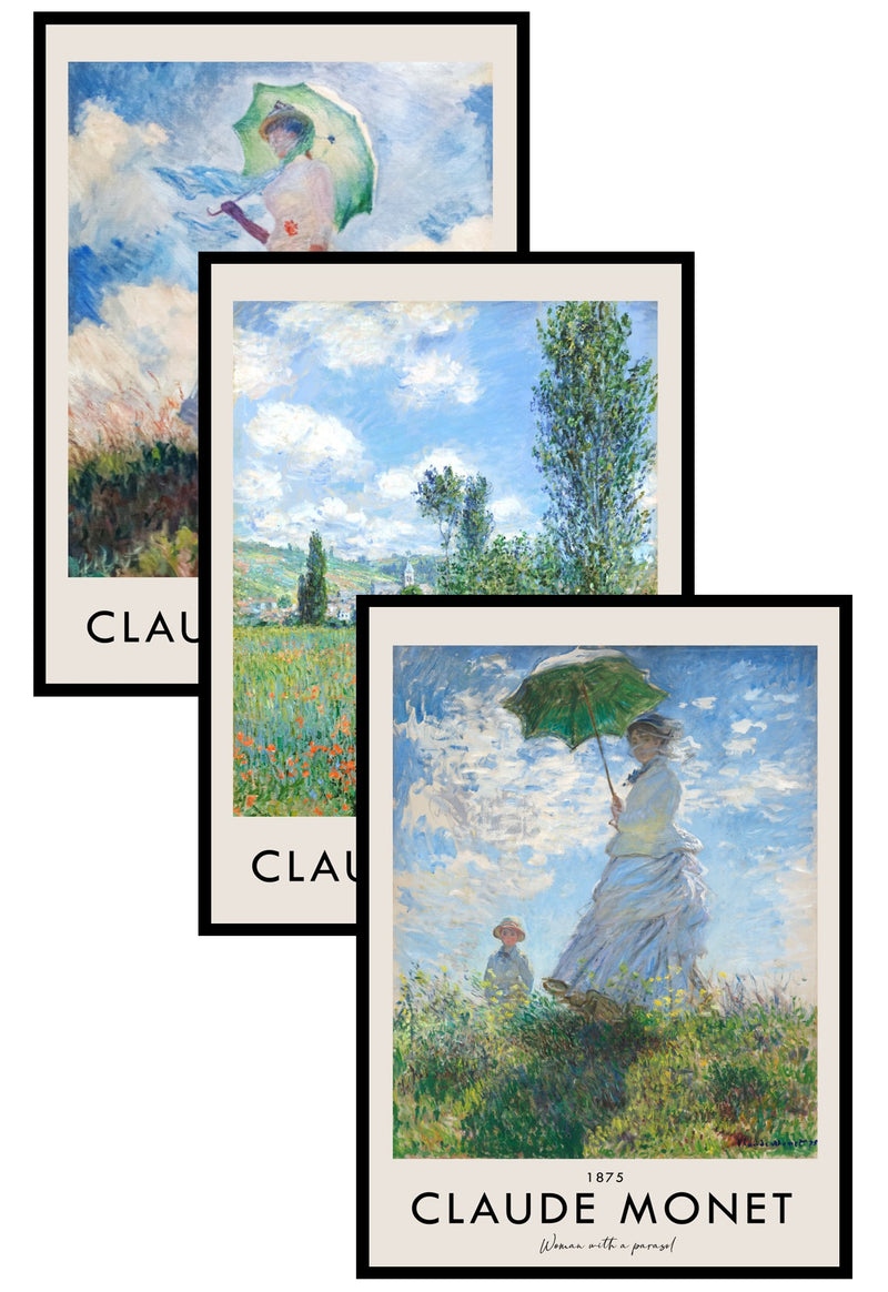 collection 047 monet poster set