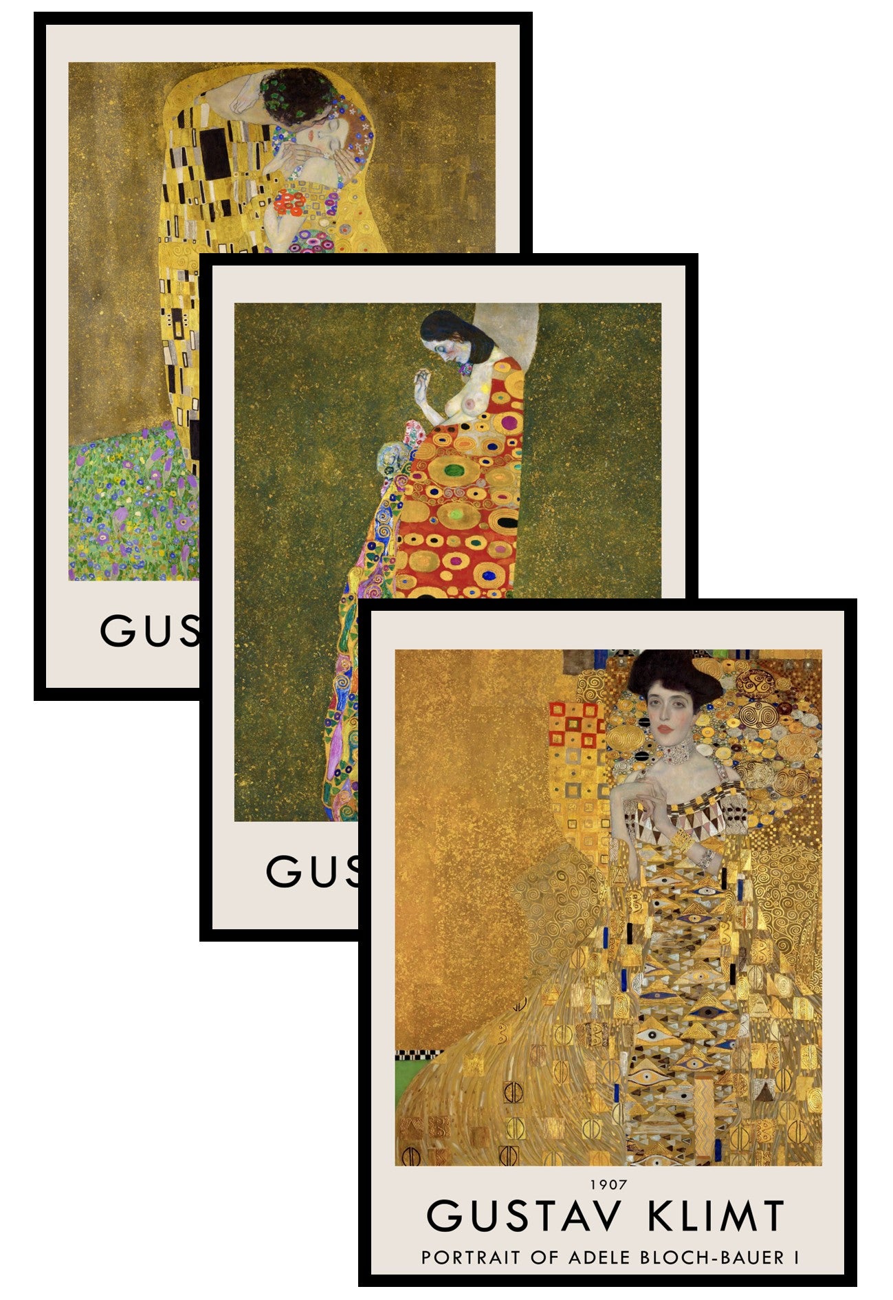 collection 050 gustav klimt poster set