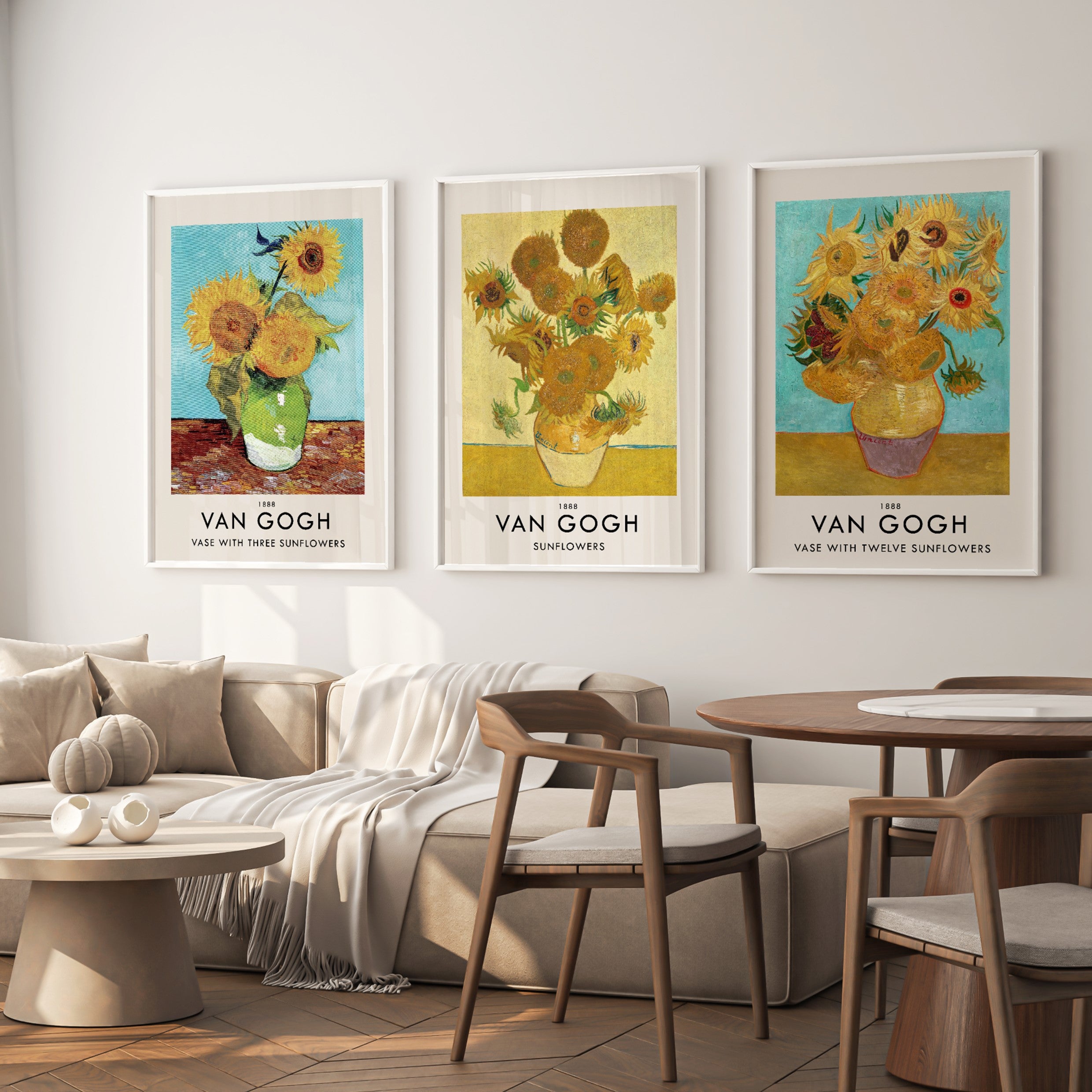 collection 051 Van Gogh Sunflowers Poster Set