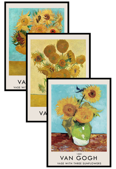 collection 051 Van Gogh Sunflowers Poster Set