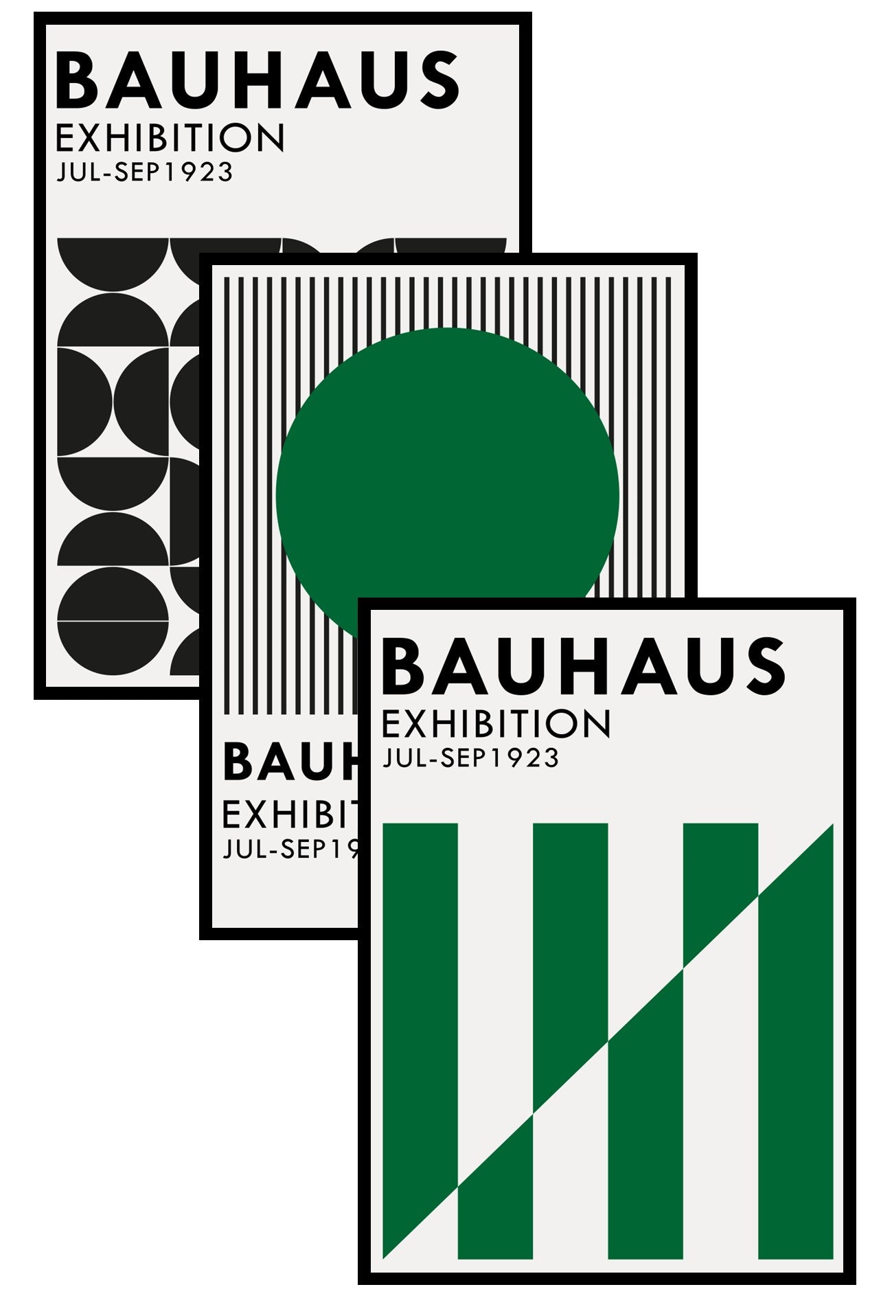 collection 052 bauhaus poster set