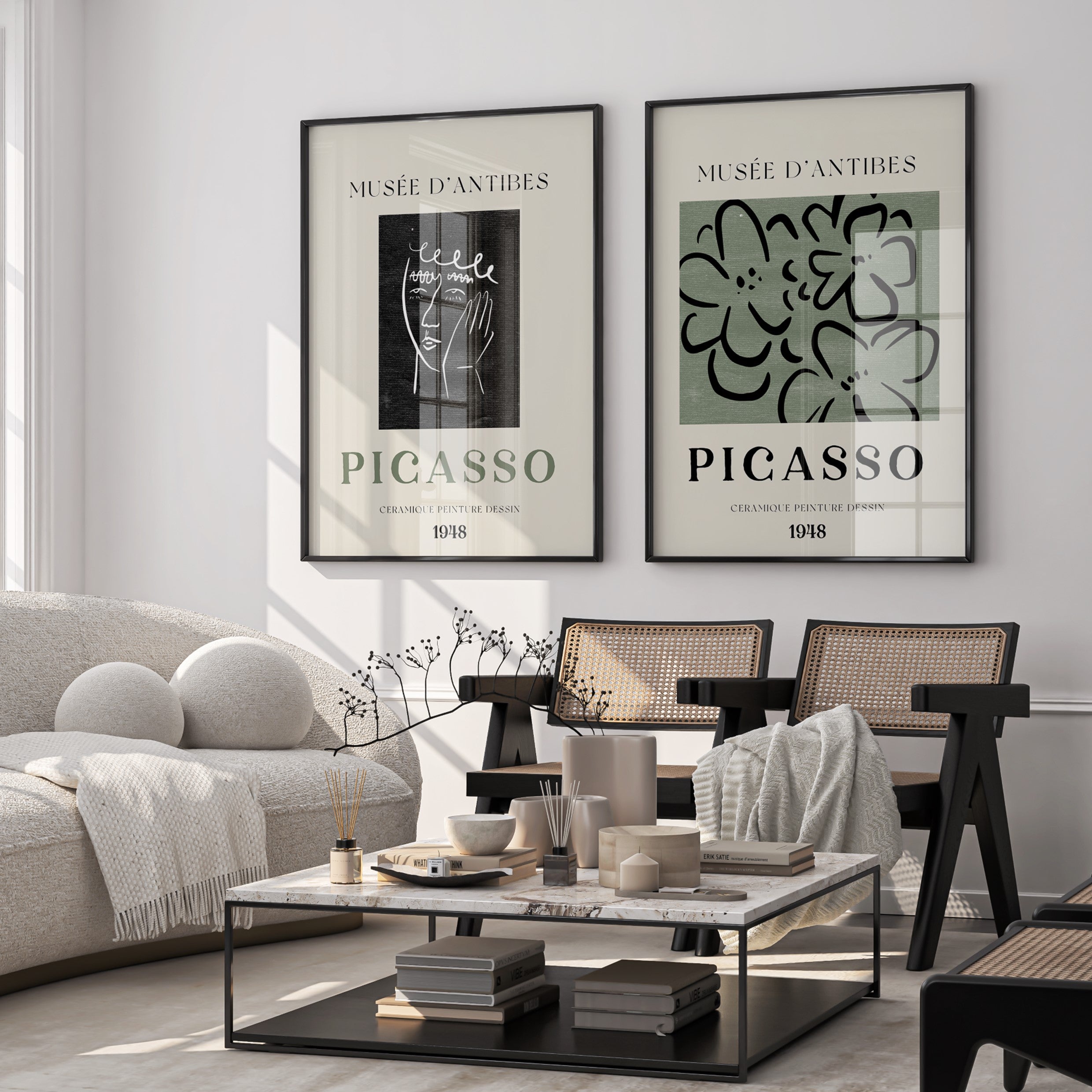 collection 053 set of 2 picasso posters