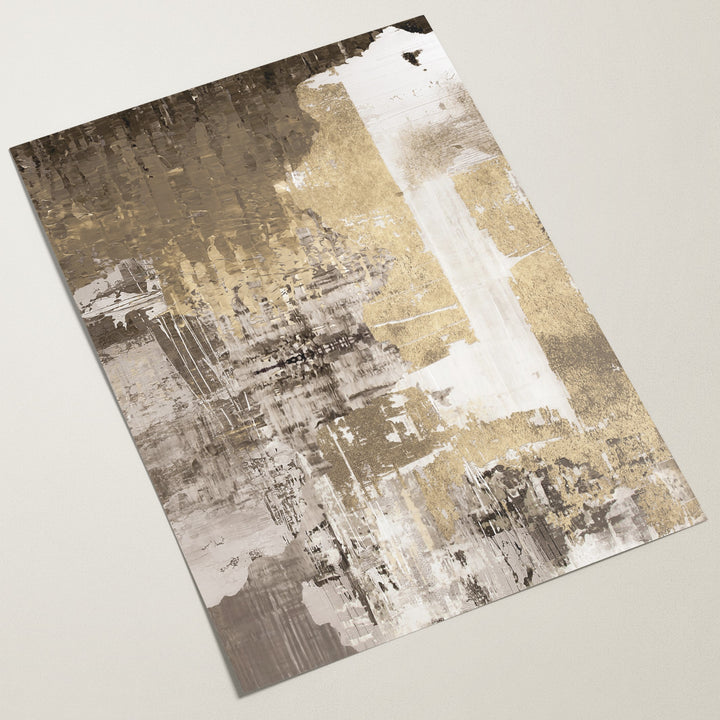 distressed abstraction wall art