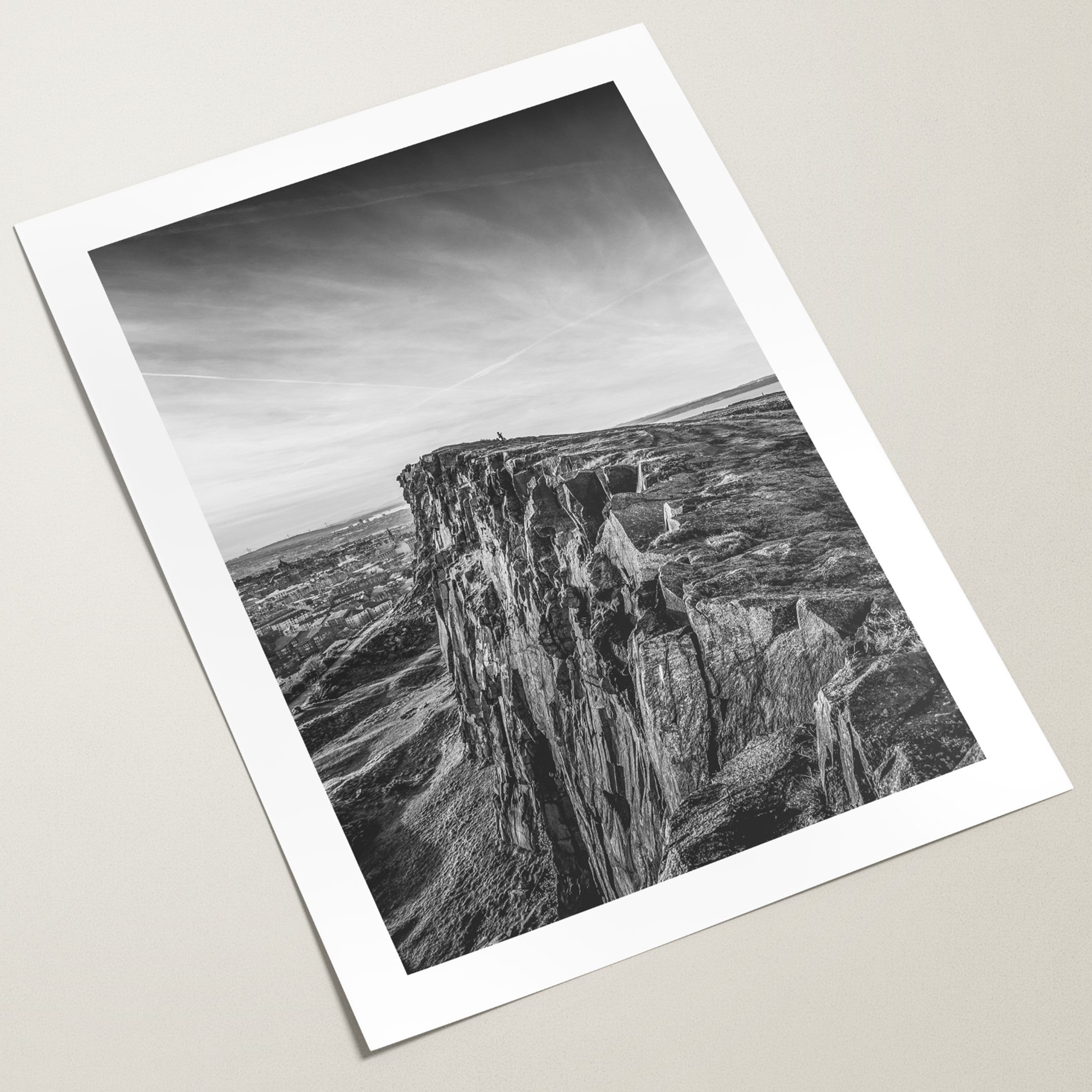 arthur's seat wall print