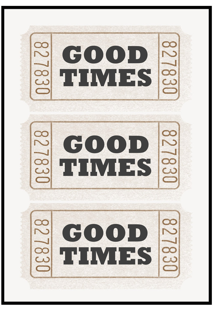 good times poster