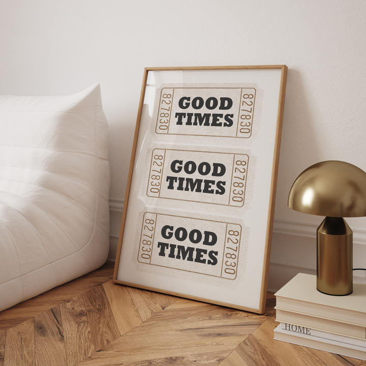 good times wall art