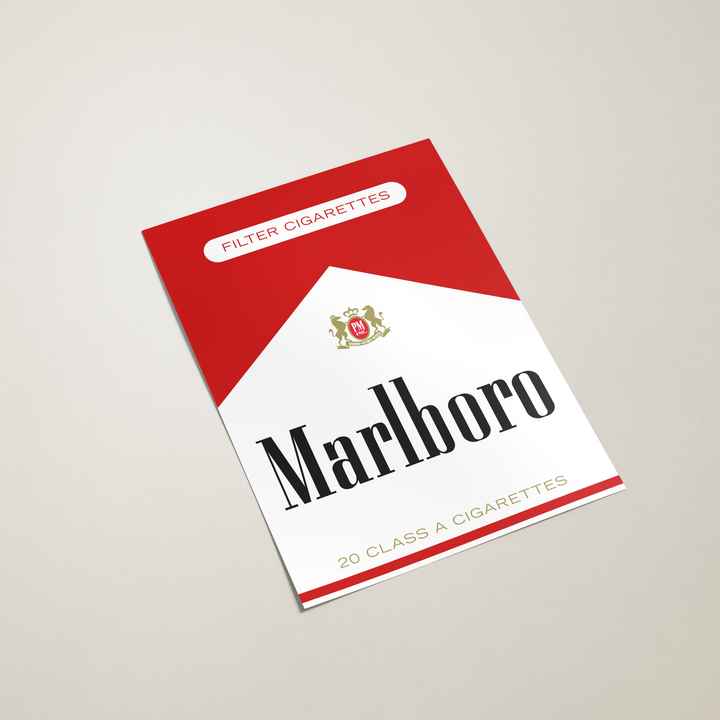 iconic cigarettes poster