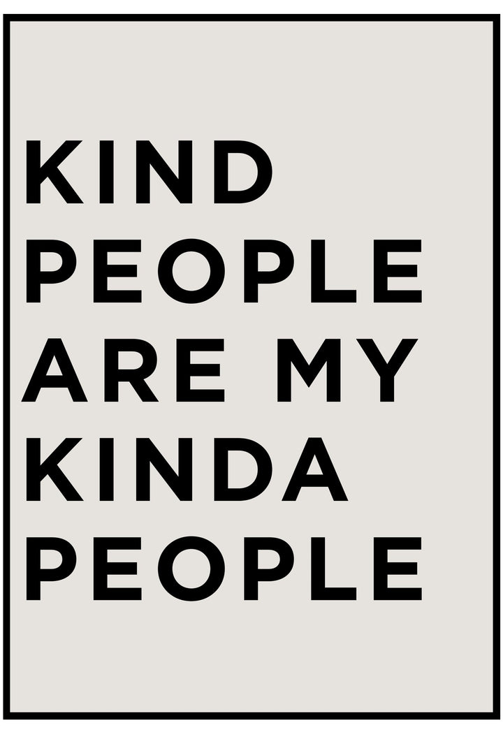 kind people poster