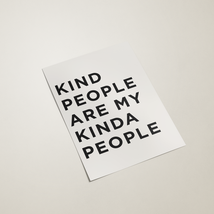 kind people poster