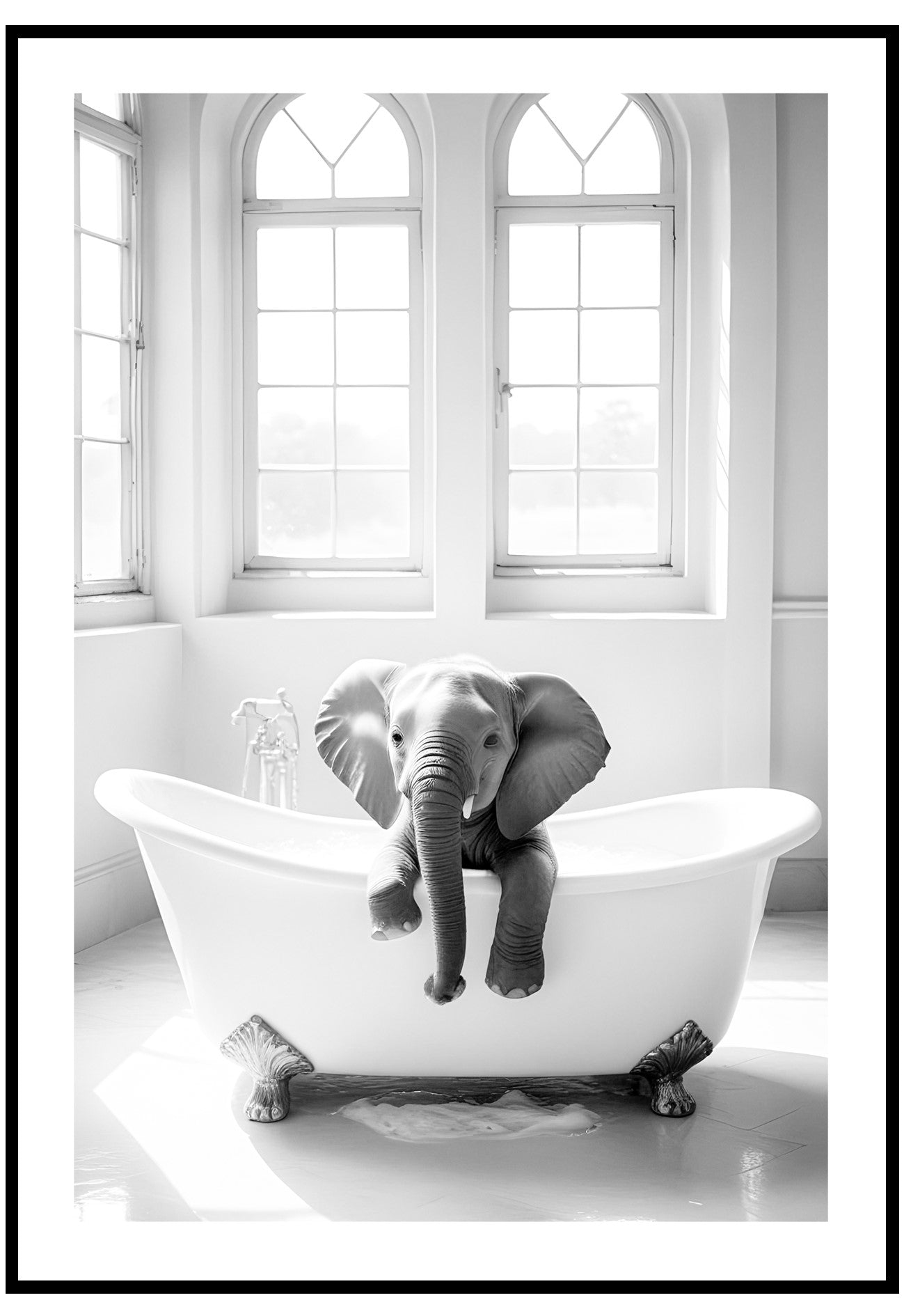 elephant soak poster