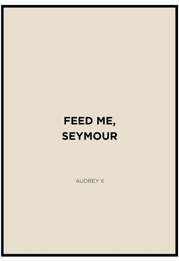 feed me seymour poster