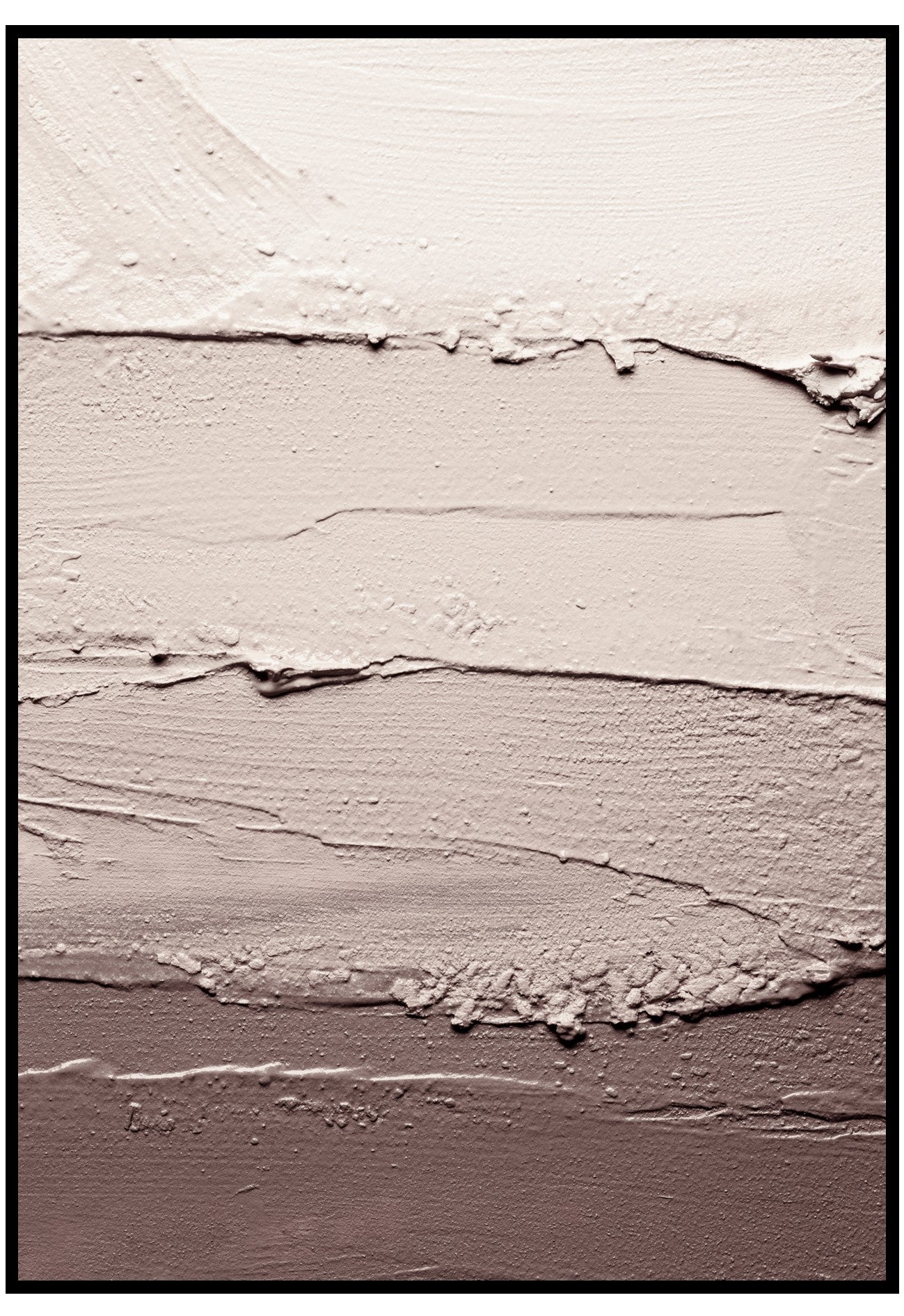 cosmetic clay tones poster