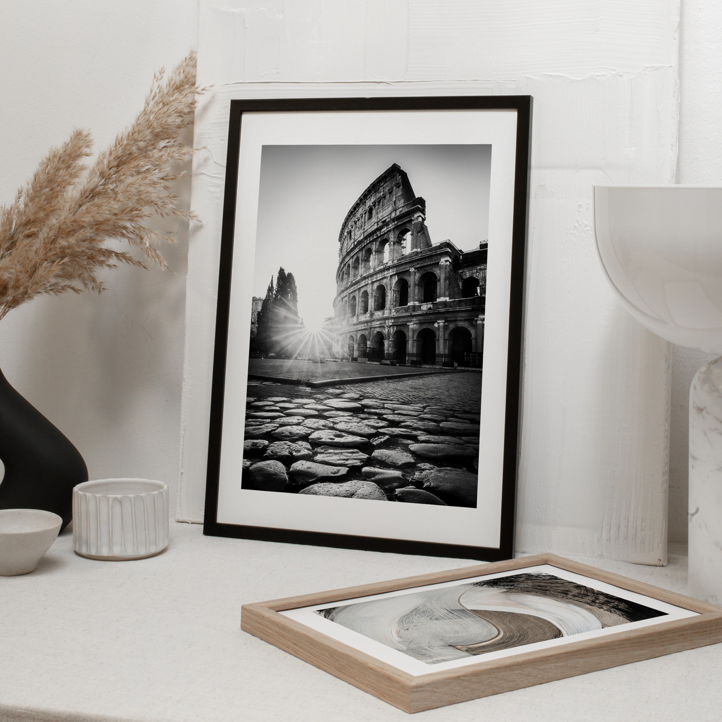 colosseum sun wall art