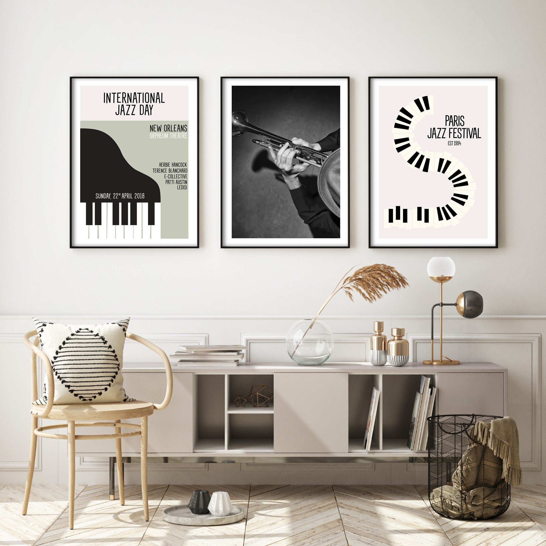 Paris Jazz Festival print poster