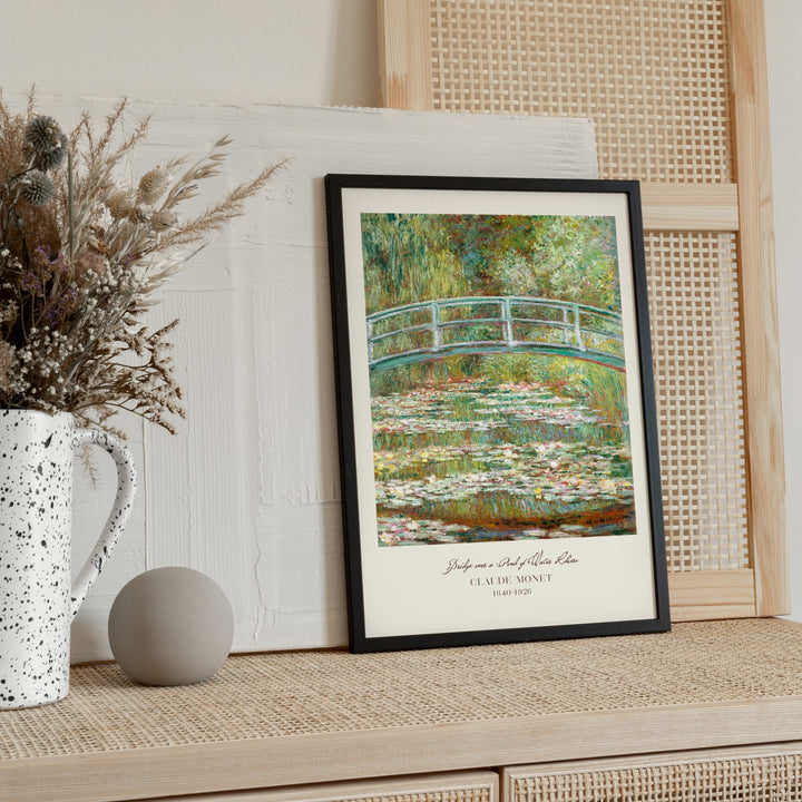 vintage water lilies print