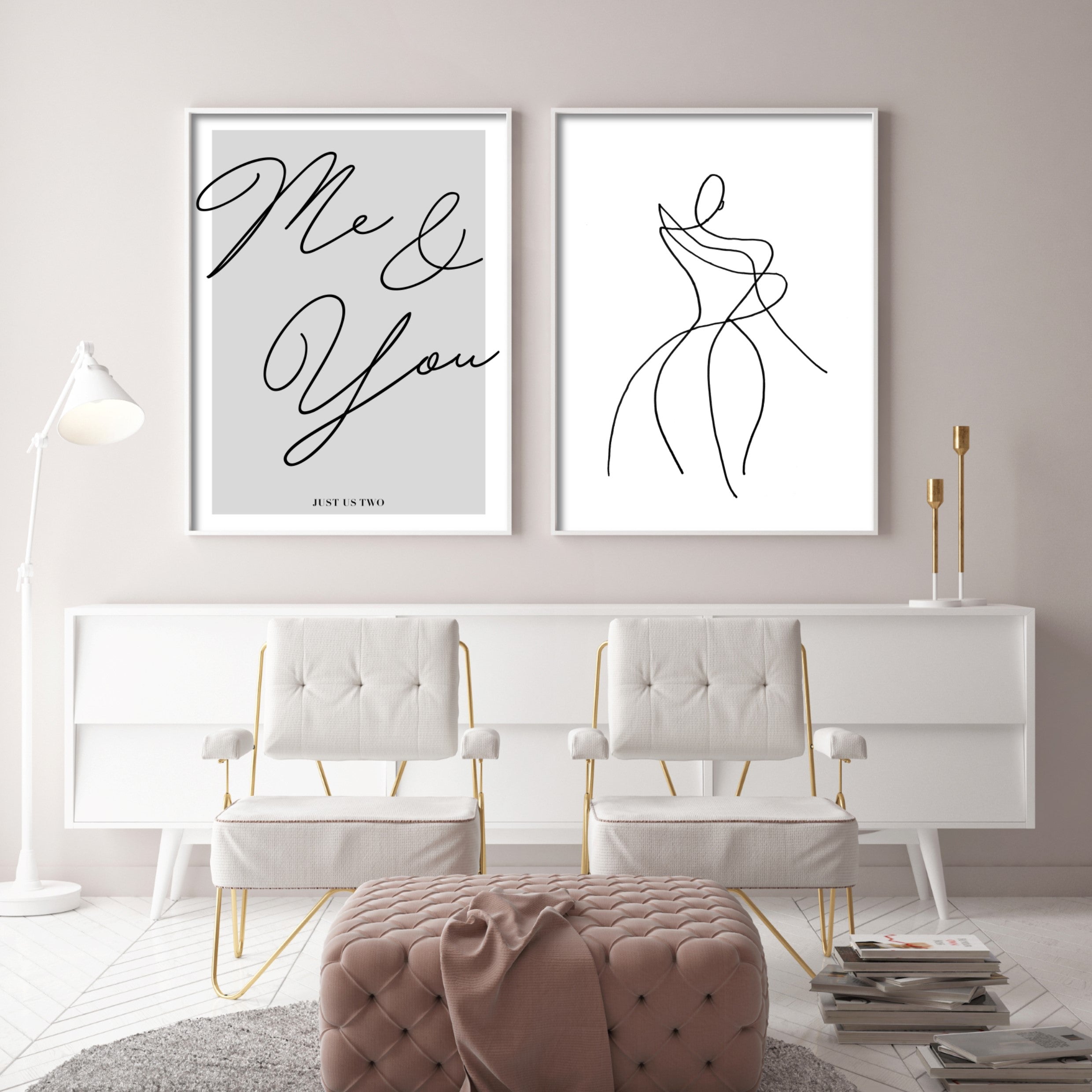 Print poster wall art lady