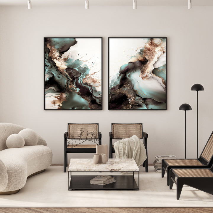 luxury ink wall art