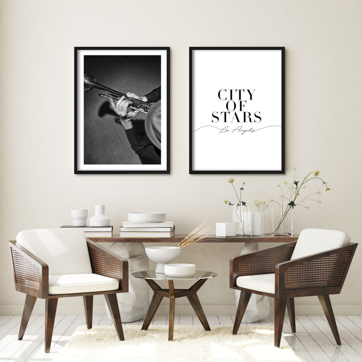 City of Stars print poster