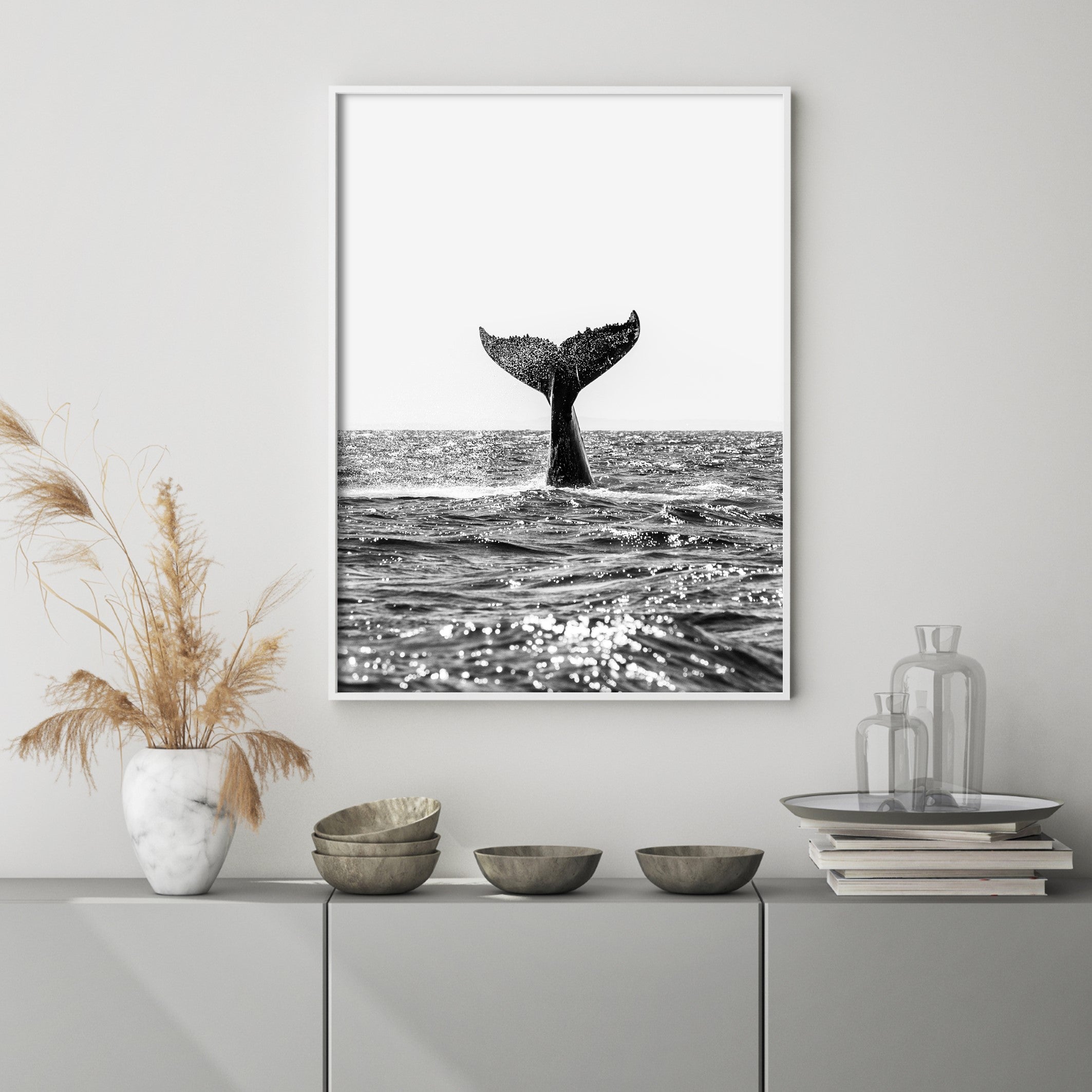 Print poster wall art whale