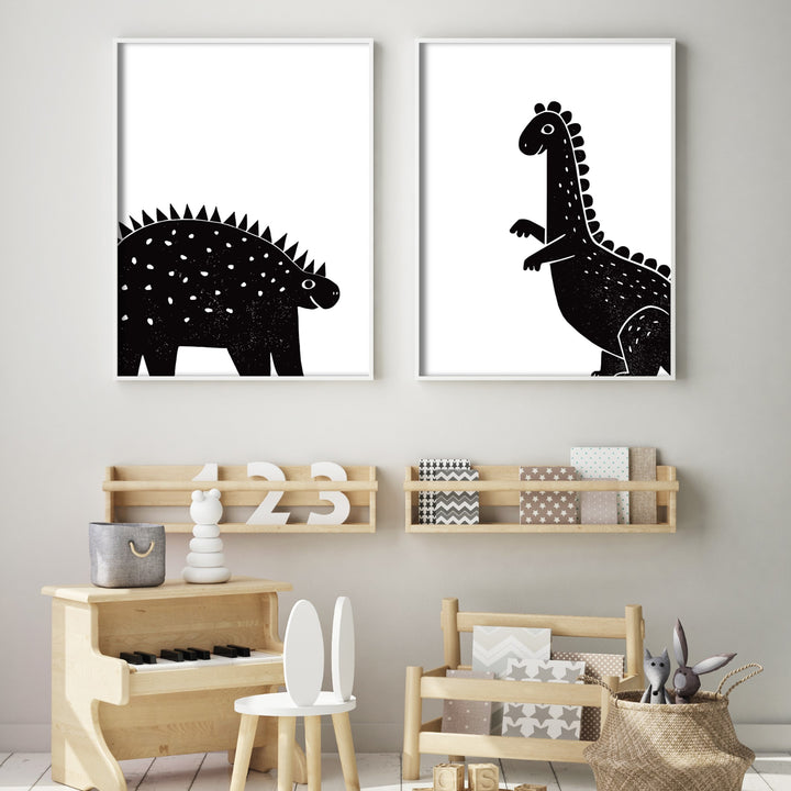 dinosaur wall art for kids