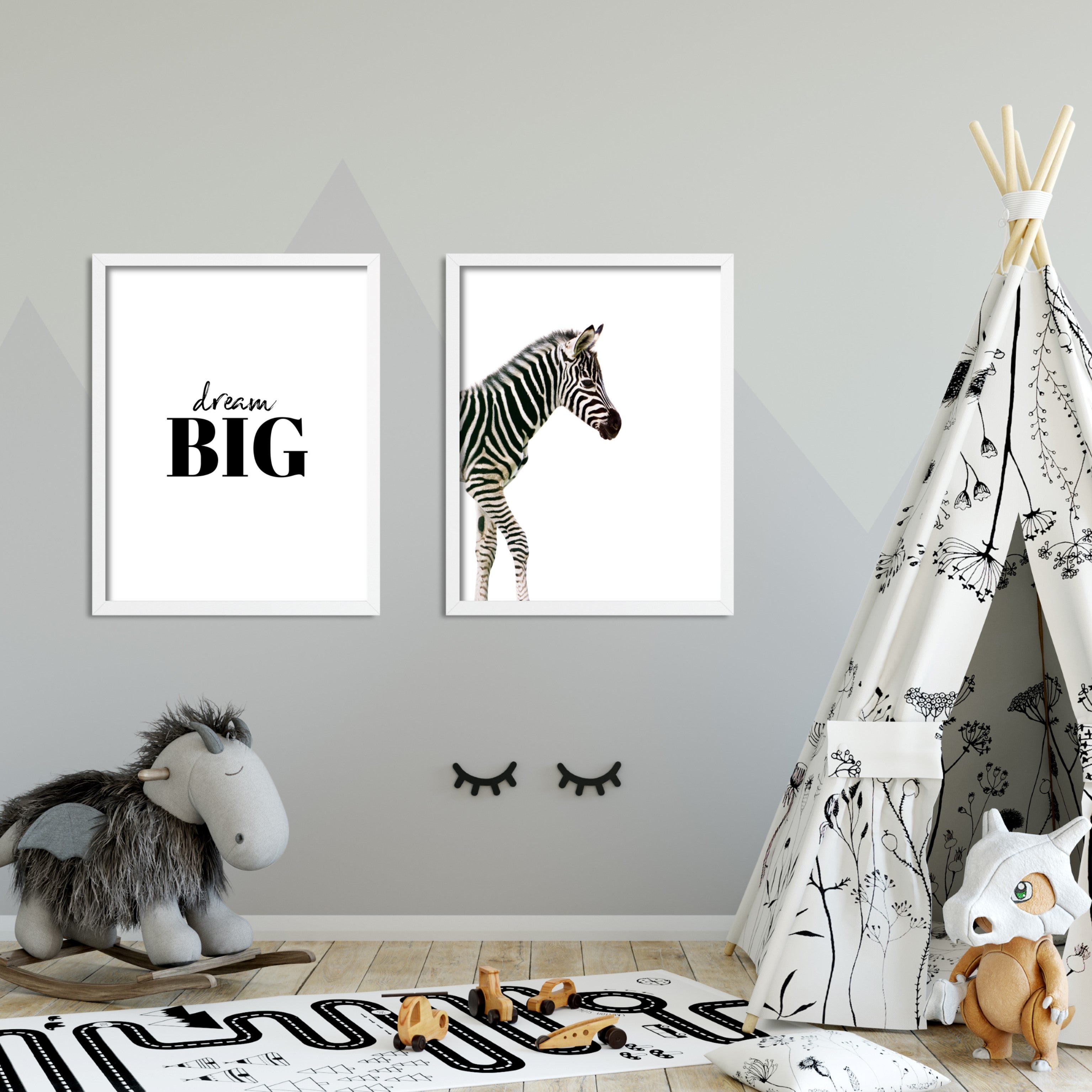 Print poster wall art dream big