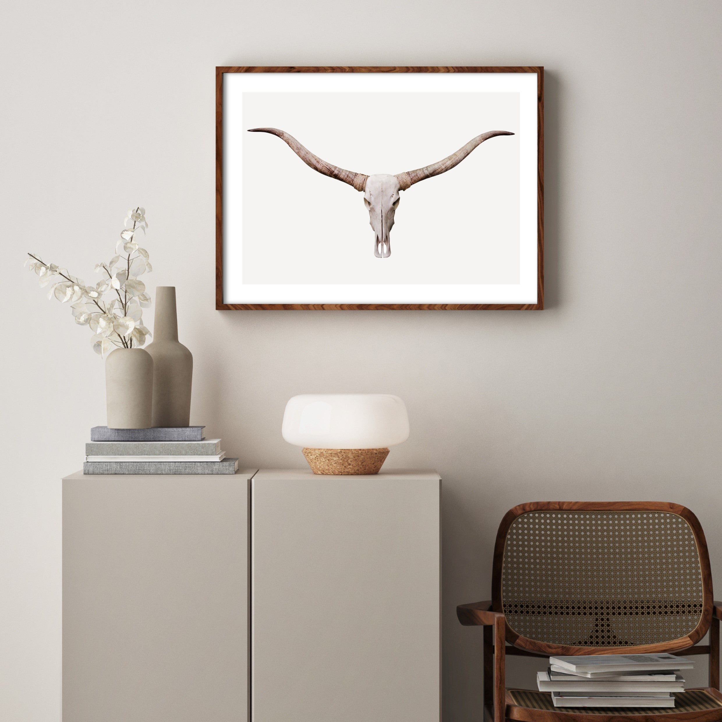 Print poster wall art bull