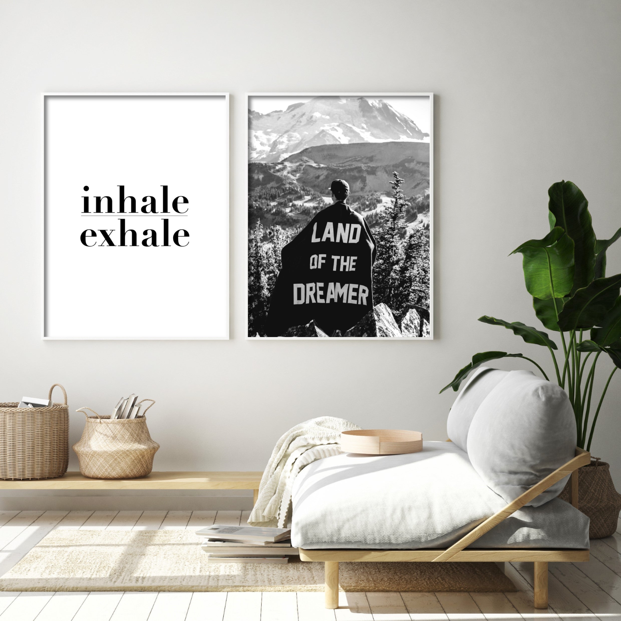 Print poster wall art land of the dreamer