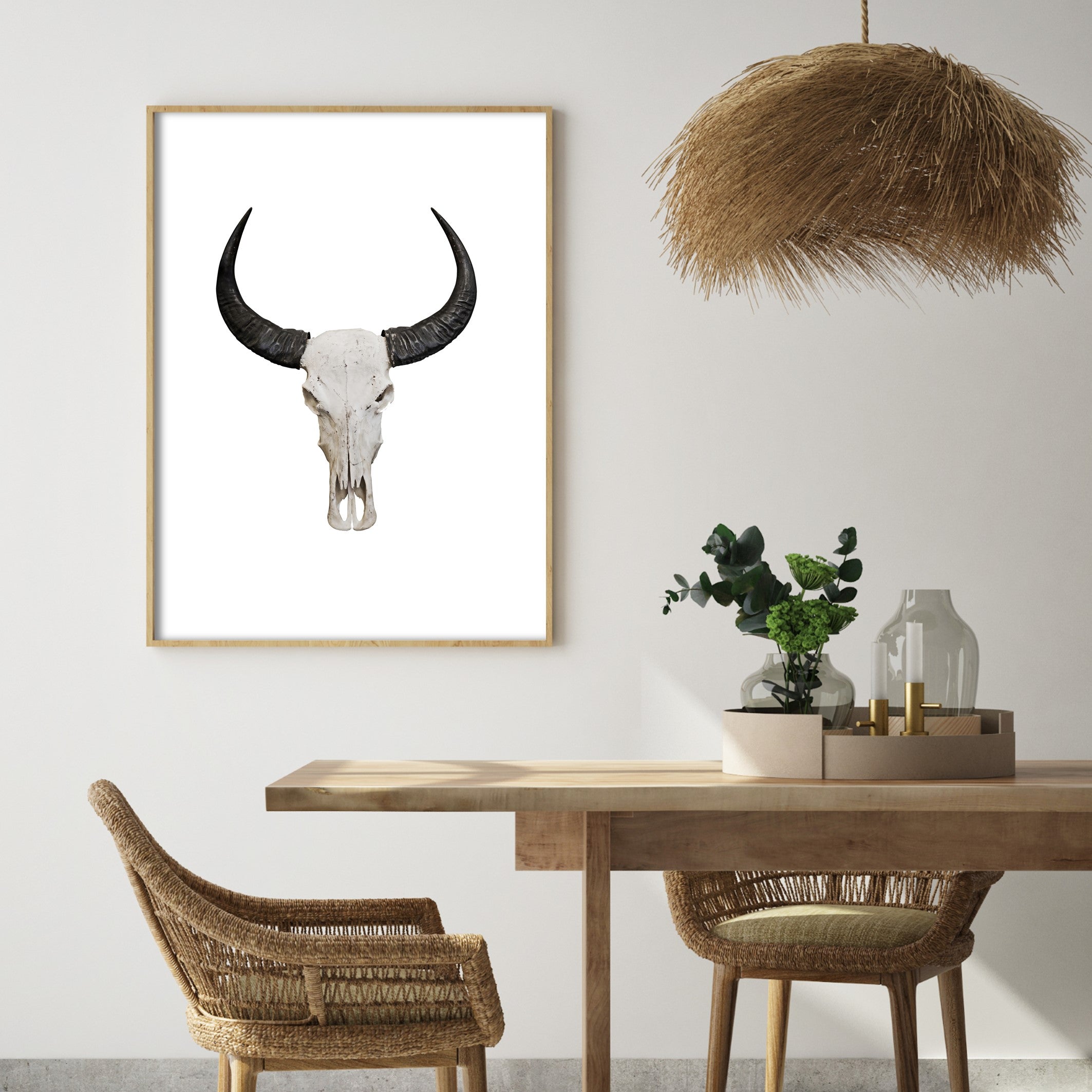 Print poster wall art bull