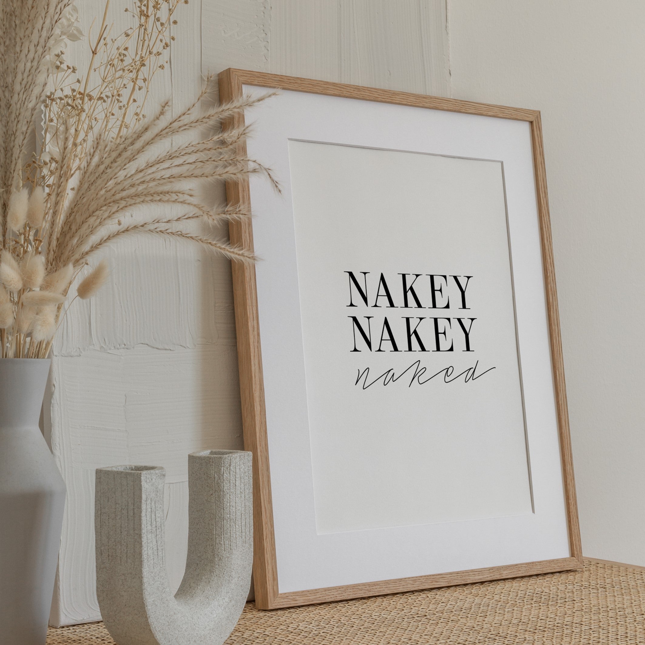 nakey nakey naked poster