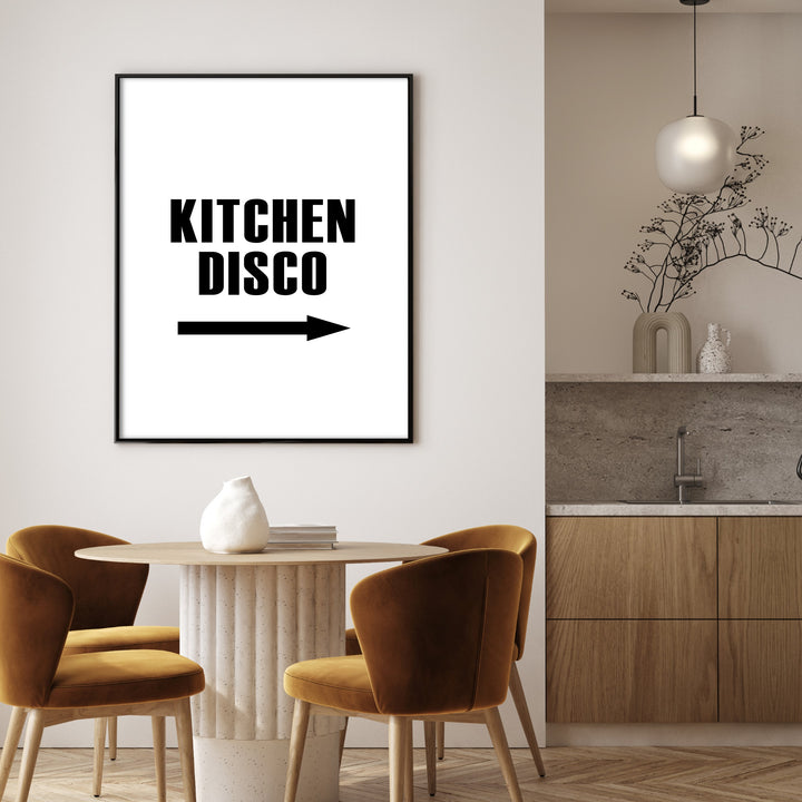 kitchen disco poster