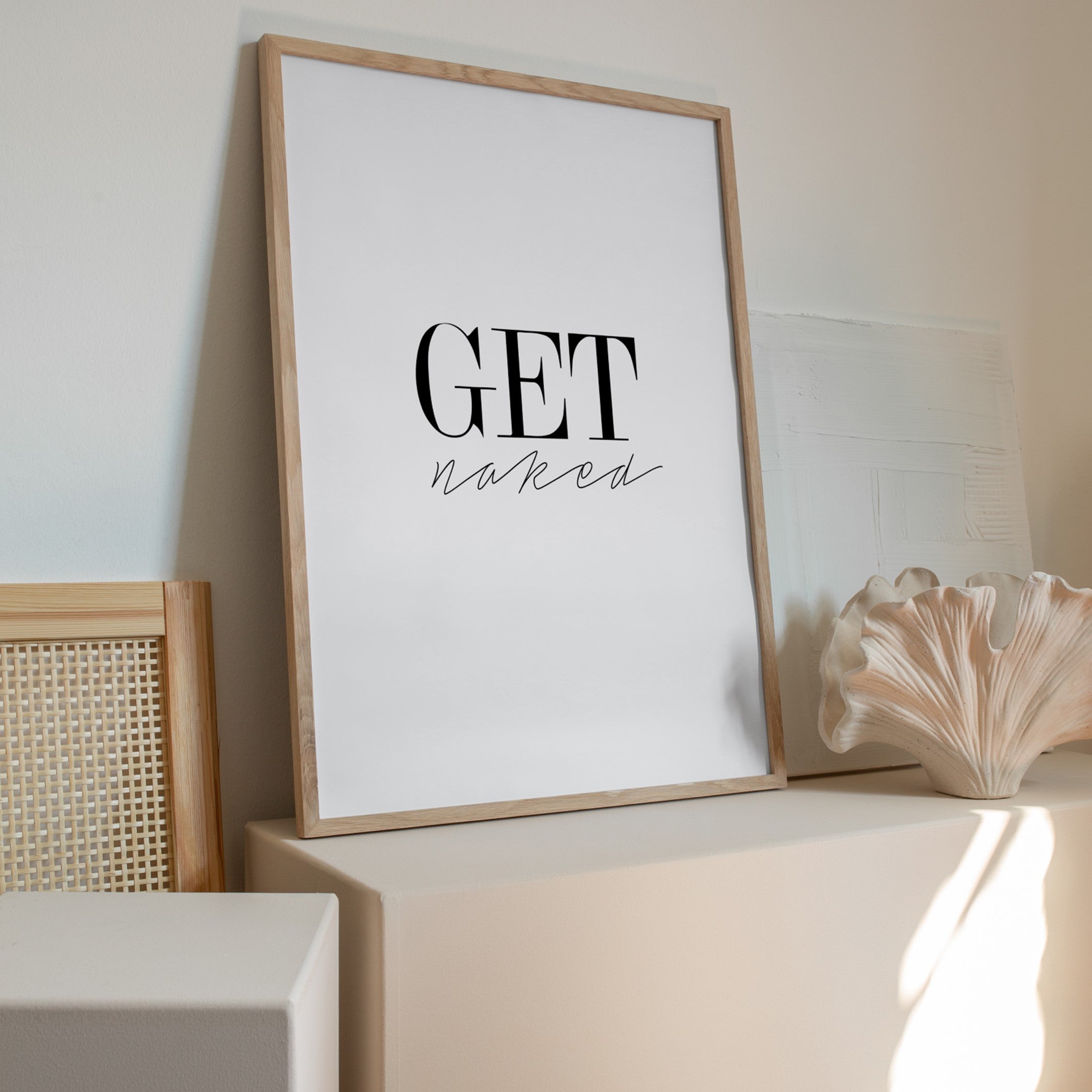 get naked wall art