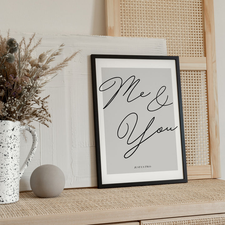 me and you poster