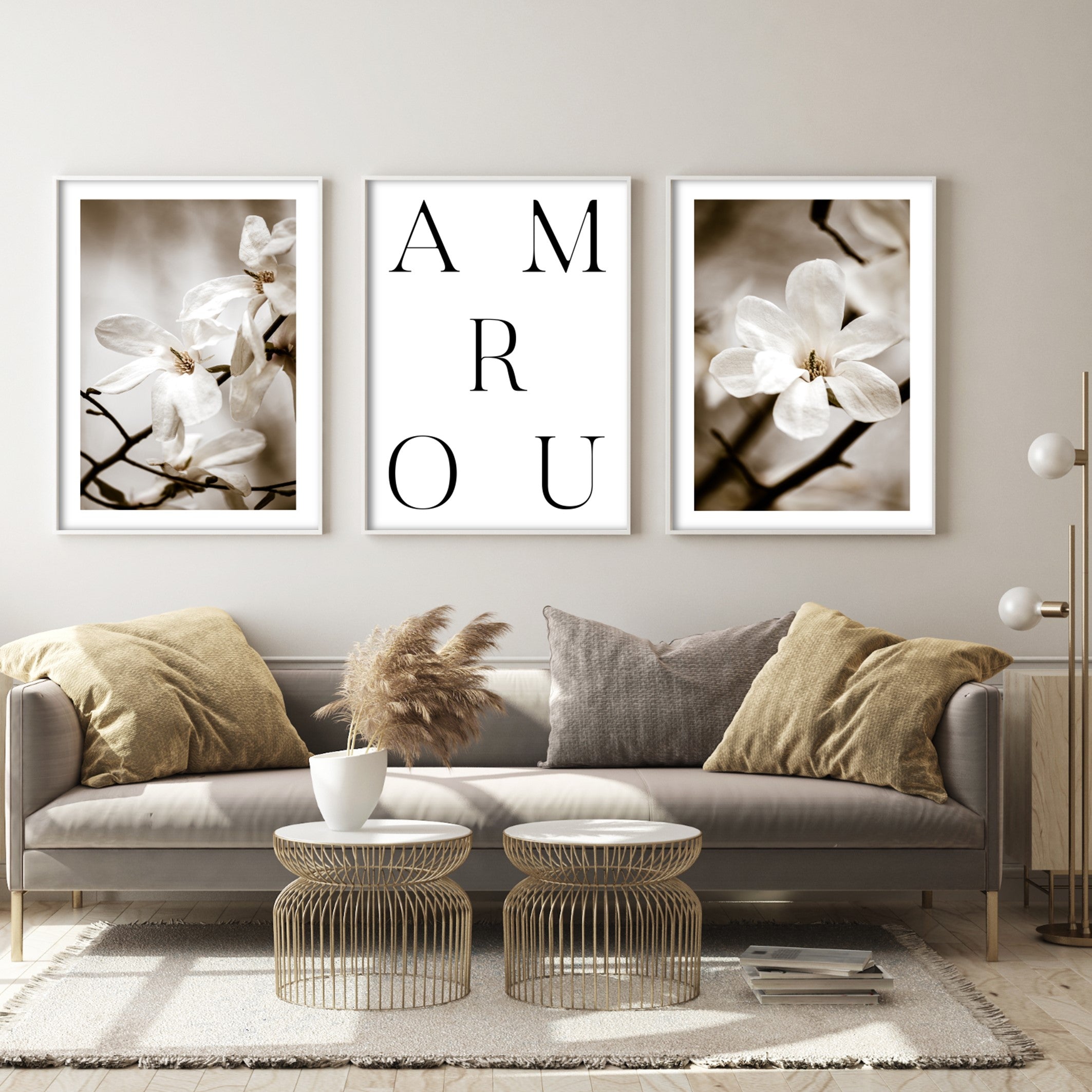 Print poster wall art amour letters