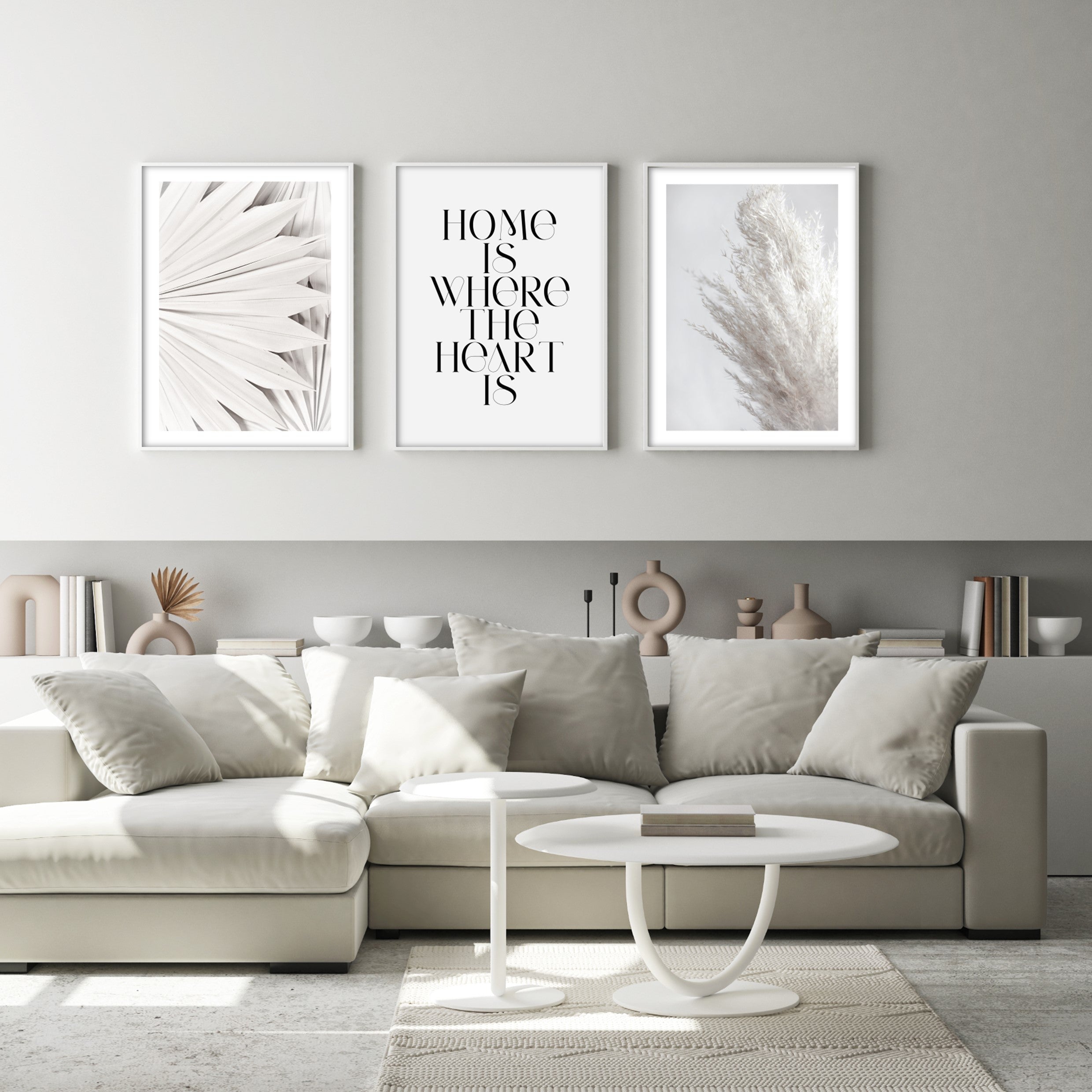 home is where the heart is print poster