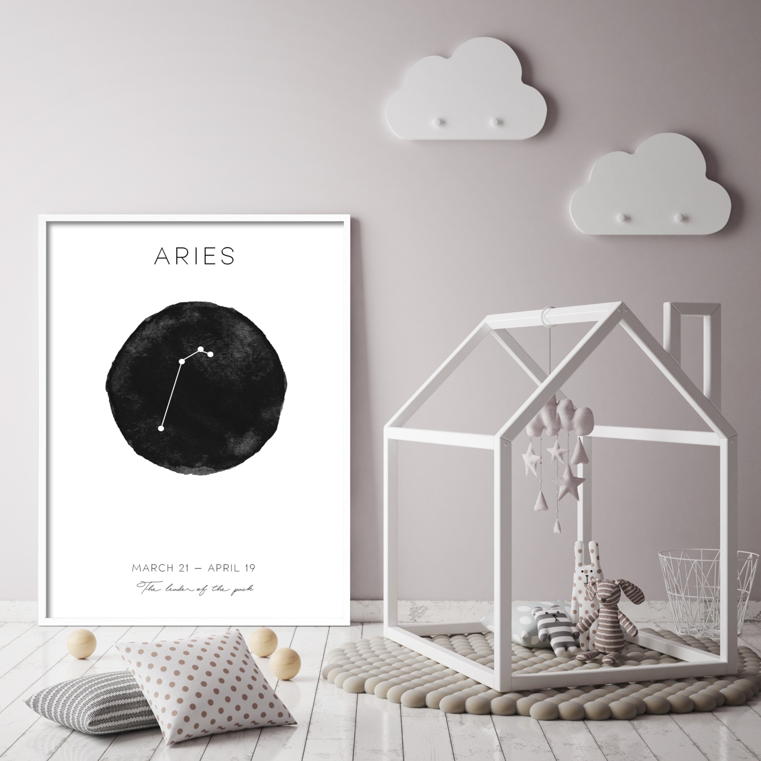 Print poster wall art aries