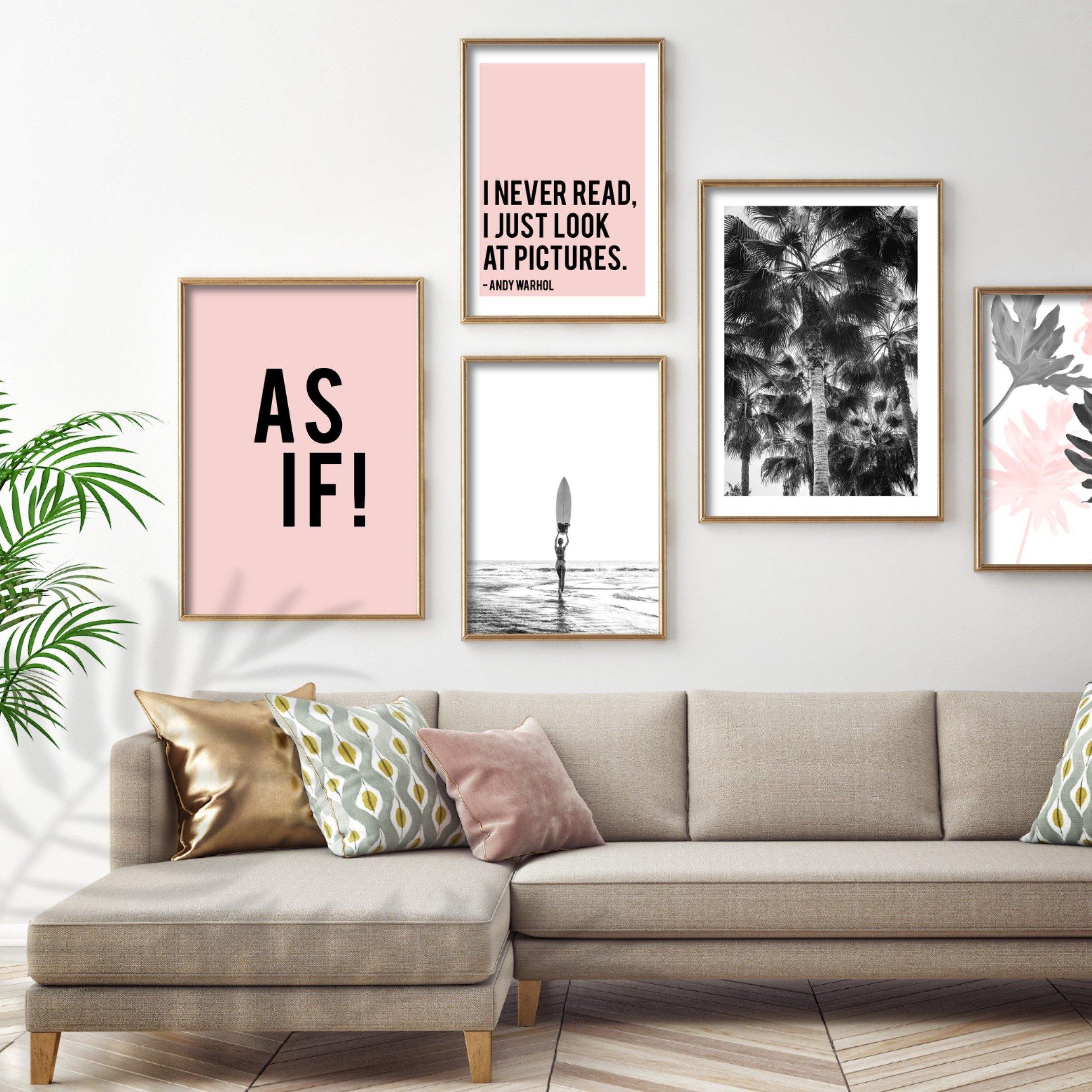 Print poster wall art as if