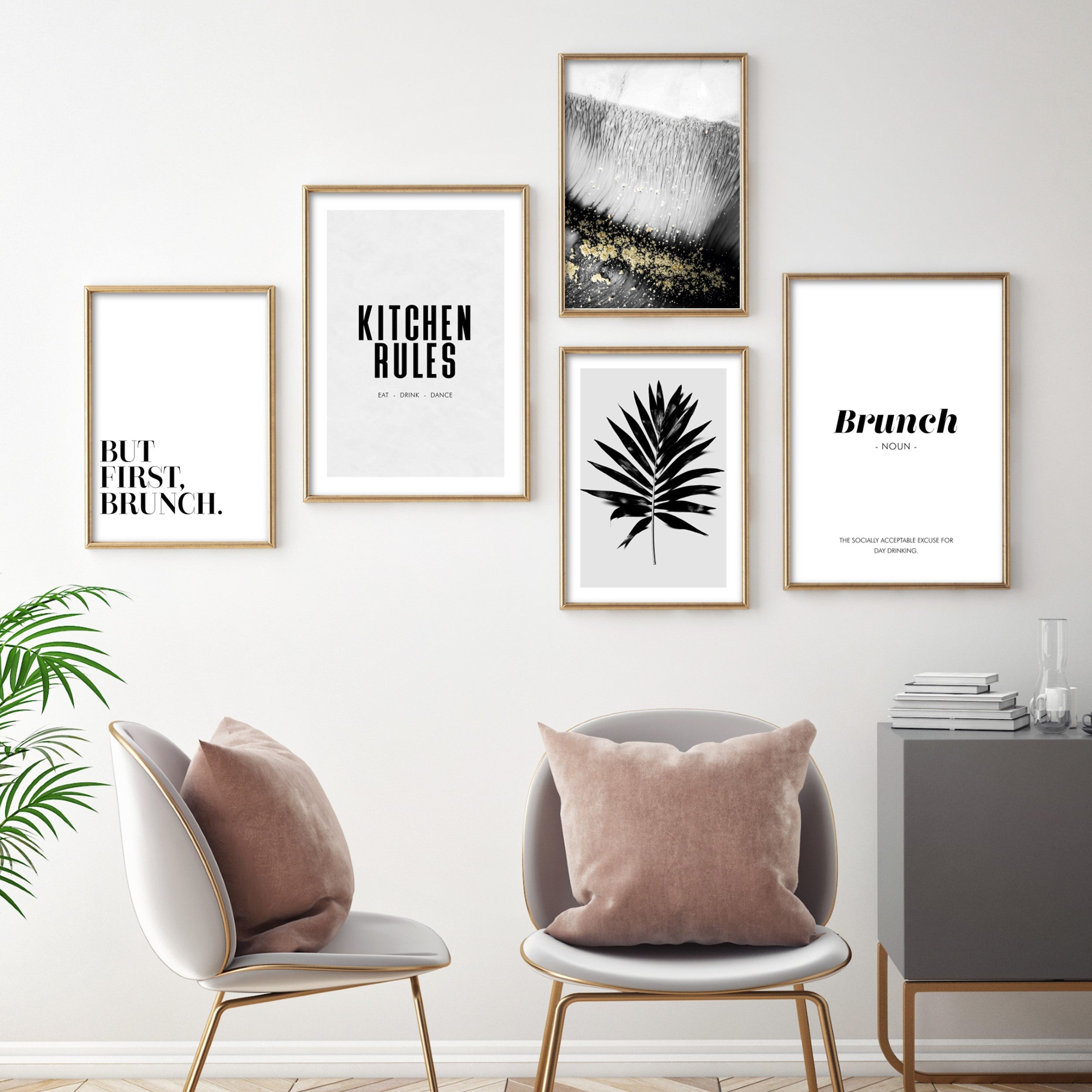 Print poster wall art brunch definition