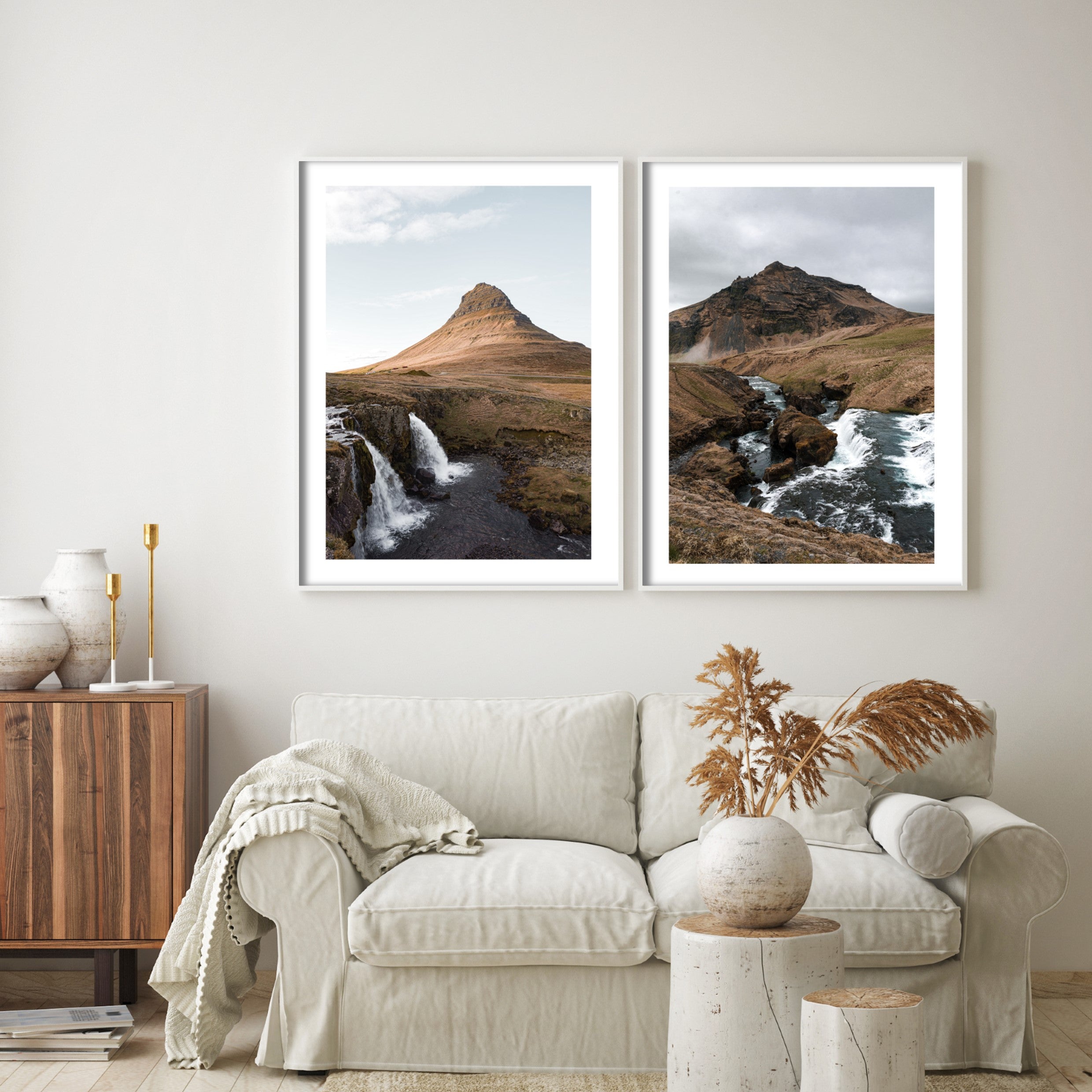 Print poster wall art icelandic landscape no 1