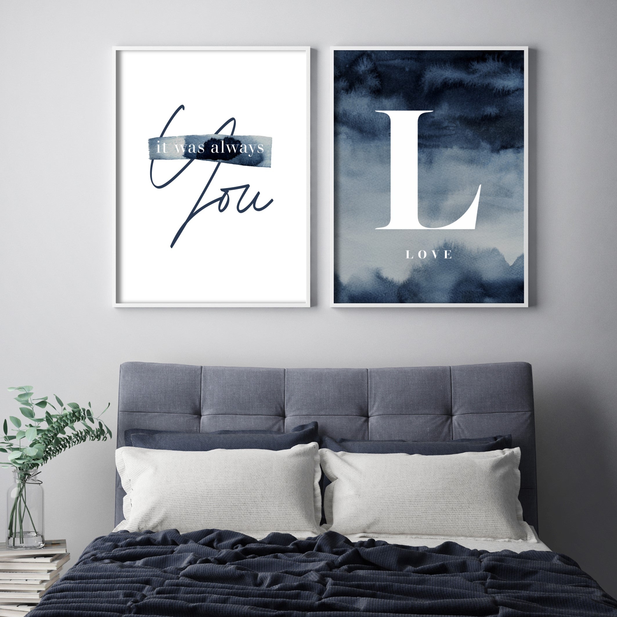 Print poster wall art it was always you