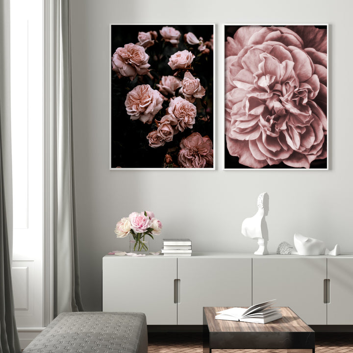 Print poster wall art garden roses