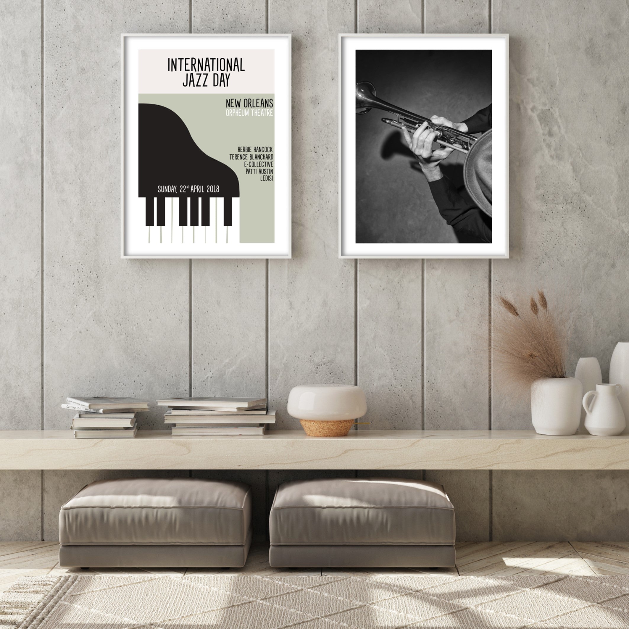 International jazz day print poster