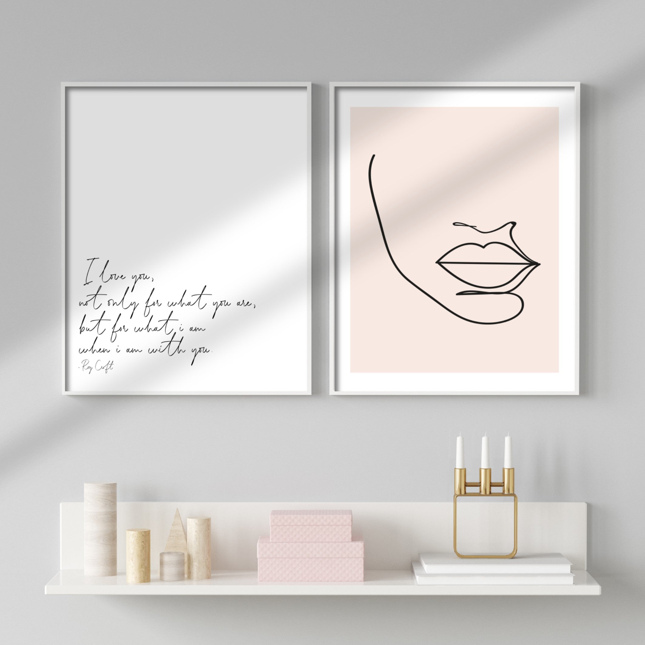 Print poster wall art pout