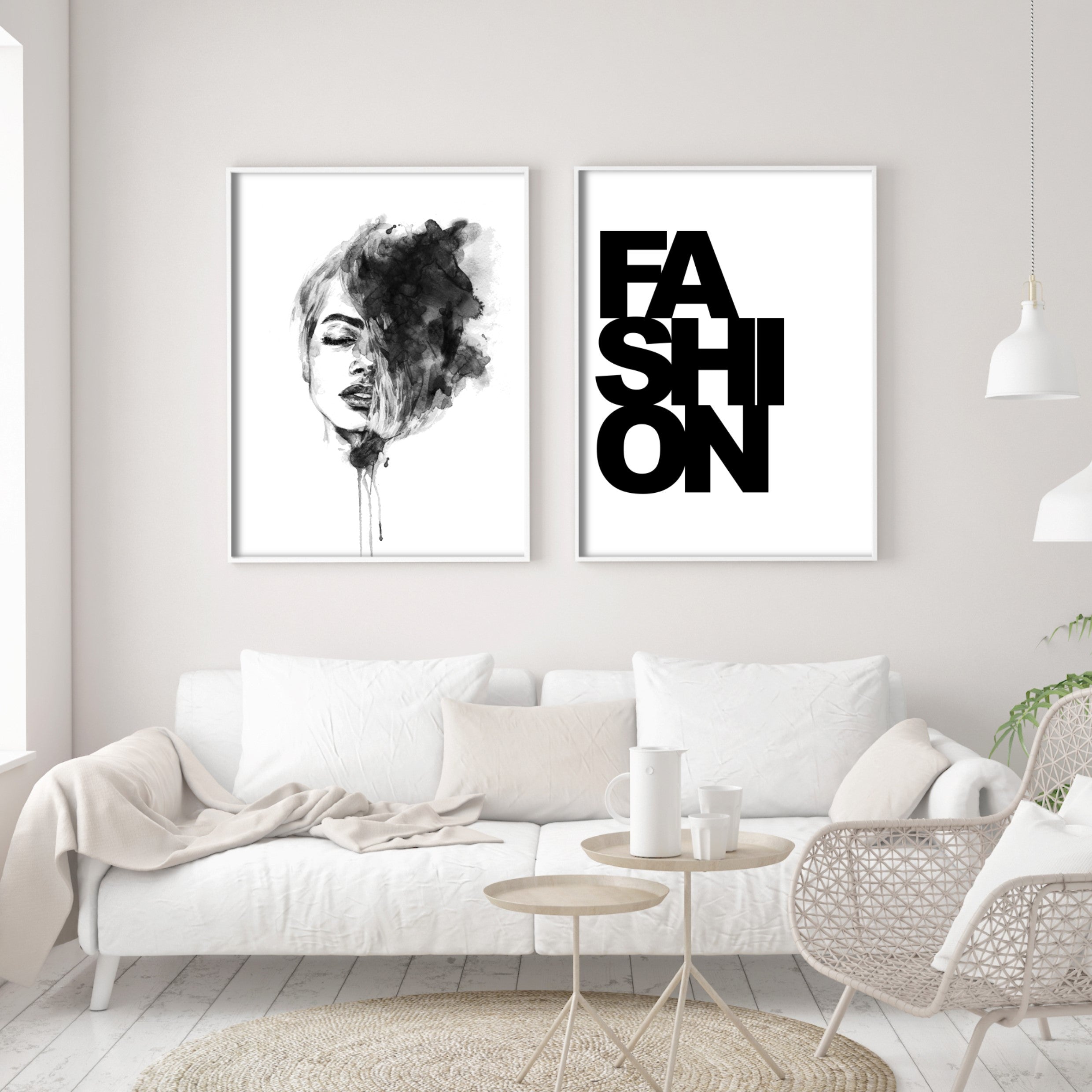 Print poster wall art fashion